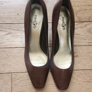 East 5th Dark Brown Heels
